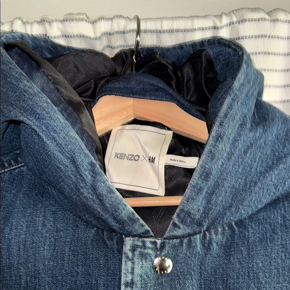 Kenzo Blue Puffer Jacket